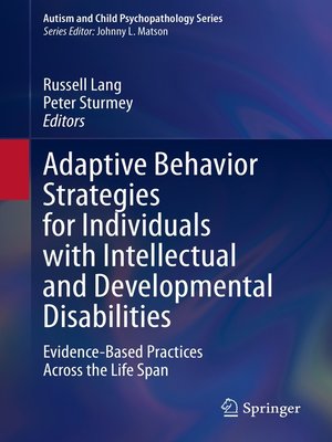 cover image of Adaptive Behavior Strategies for Individuals with Intellectual and Developmental Disabilities